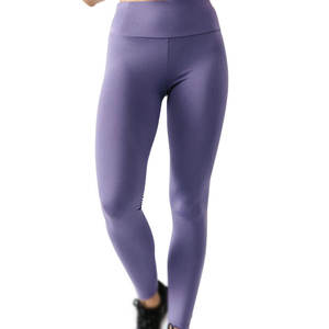 Leggings de Yoga Personalizados sin Costuras en la Cintura para Mujer, Leggings de Yoga Deportivos, Ropa Deportiva Sublimada Personalizada para Mujer - Product Image 1