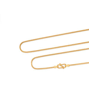 สร้อยคอโซ่ทองคำคลาสสิก Flow Drapes - Product Image 5