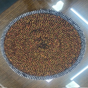 Nouveau set de table rond décoratif en jute de qualité supérieure pour table à manger, exporté du Bangladesh - Product Image 6
