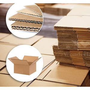 100% bacs à pulpe carrés compostables boîtes en papier empilables zéro déchet pour le stockage - Product Image 3