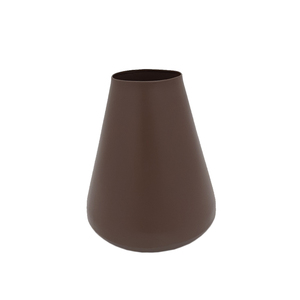 Vente en gros de vaisselle décorative pour la maison Vase décoratif à fleurs en métal et fer Finition grise pour la décoration d'hôtels et de maisons en métal - Product Image 2