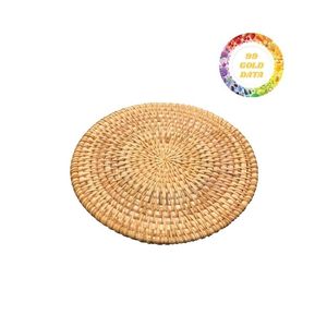 Assiette à dîner ronde en rotin tissé à la main avec une excellente durabilité et un style artisanal unique pour les acheteurs - Product Image 5