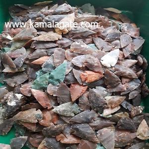 Venta al por mayor de puntas de flecha de ágata tejidas a mano de 1-1,25 pulgadas artesanías de piedra semipreciosa en estilo mascota de piedras preciosas de lujo - Product Image 2