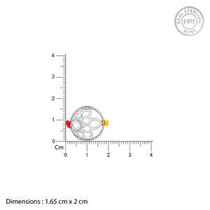 Chéri Bloom Rakhi en argent pendentifs et breloques de mode - Product Image 3