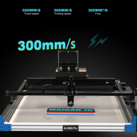 УФ-принтер AI-S800 Pro для 3D-печати на акриле и вывесках, 800 мм, высокоскоростной, с технологией Klipper, для объемных букв и рекламных конструкций