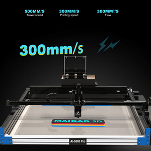 Imprimante 3D UV AI-S800 <span class=keywords><strong>Pro</strong></span> à trois couleurs, 800 mm, haute vitesse, pour enseignes en acrylique, lettres en relief, machine de polymérisation UV - Product Image 4