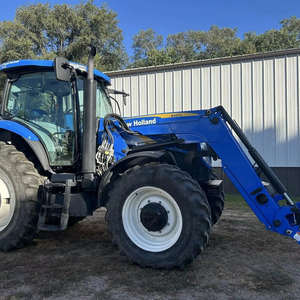 PROVEEDOR VERIFICADO de Tractor Usado New Holland T6070 con Cargador New Holland 840T con Cucharón de 8 Pies y Garra de 4 Dientes - Product Image 2