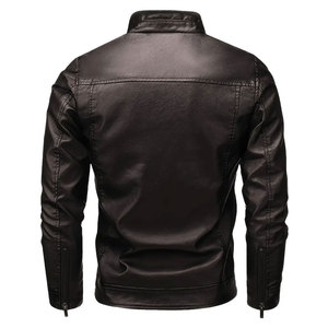 Modern Men Leather <b>Jacket</b> Slim Fit Genuine Leather Style Comfortable And Stylish For Everyday Wear And <b>Travel</b> - Product Image 2