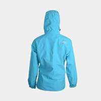 Veste imperméable réversible pour femme - FHOH - Style décontracté long - Col montant - Fermeture éclair - Coupe-vent - Respirante - Polyester