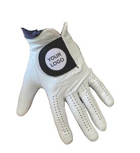 Gants de golf en cuir véritable personnalisés par le fabricant, logo brodé, OEM, unisexe, qualité supérieure, prix abordable - Product Image 3