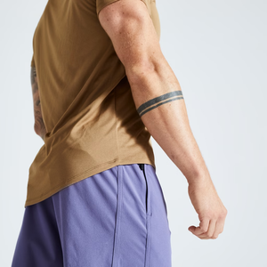 เสื้อยืดแขนสั้นสำหรับผู้ชายเสื้อยืดกีฬาเพาะกายแห้งเร็วทรงหลวมพอดีตัวสำหรับ2025 - Product Image 6