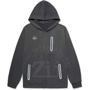 ผู้ผลิตเสื้อฮู้ดดี้ ผ้าฝ้าย 100% เสื้อฮู้ดดี้สตรีทแวร์ผู้ชาย ปักลาย ผ้าฟลีซ ออกแบบได้ตามต้องการ ทุกสี บริการ OEM - Product Image 4