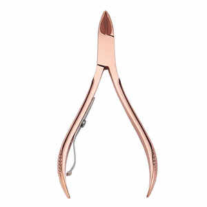 Ensemble de manucure professionnel en acier inoxydable expédition rapide pince à cuticules à ongles chauds avec poussoir à lame incurvée pour doigts - Product Image 4