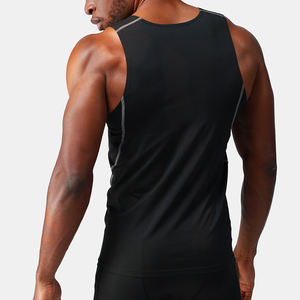 Débardeurs d'entraînement de sport pour hommes Fit Gym Bodybuilding Training Fitness Sleeveless Muscle T Shirts - Product Image 3