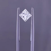 Collier solitaire en moissanite cultivée en laboratoire, couleur D, clarté VVS1, certifiée IGI, de 1 à 10 carats, modèle Aniva PC07, vente en gros