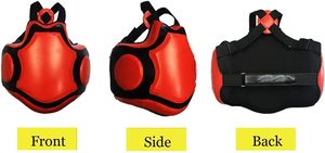 Protecteur de poitrine professionnel protecteur de corps de boxe pour formateurs Taekwondo Arts martiaux protecteur d'entraînement boxe corps Pad - Product Image 5