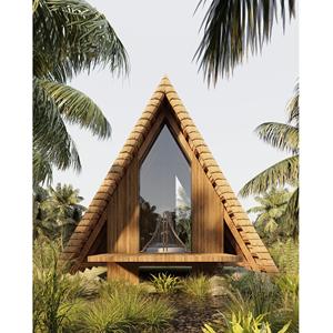 Alta calidad Moderno 15 Sqm NB04 Bungalow Diseño 40HC Invernaderos prefabricados industriales Top Vietnam Edificios prefabricados - Product Image 2