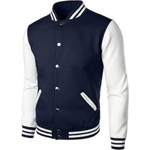 Chaqueta de Béisbol Varsity de Lana de Alta Calidad para Invierno, Ecológica, Transpirable, 100% Lana, con Cierre de Botones Bordados - Product Image 1