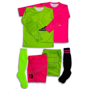 Uniforme de Portero de Fútbol GK Personalizado, Jersey de Manga Larga Transpirable, Acolchado, de Secado Rápido, OEM ODM, Conjunto para Equipo - Product Image 2