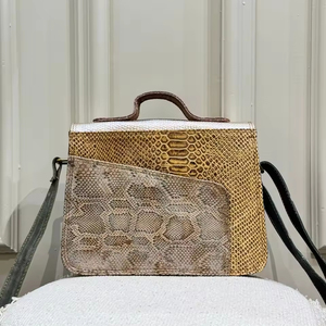 2024 nouveau Offre Spéciale luxe sacs à main en cuir recyclé femmes sacs à main de créateur célèbre marque Offre Spéciale dames imprimé serpent sacs à bandoulière - Product Image 5