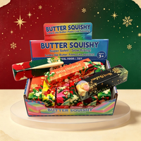 Jouet Squishy en Gros Unisexe Noël Beurre Anti-Stress à Presser TPE à Remontée Lente Super Doux Mini Cadeau de Fête
