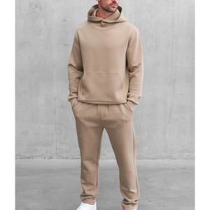 Survêtement d'hiver à capuche évasé pour homme en polyester/coton, respirant, décontracté, haute qualité, service OEM, imprimé numérique uni - Product Image 6