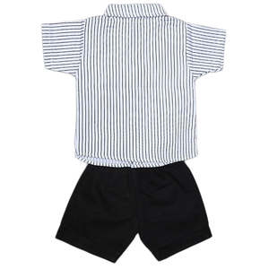 Newborn <b>Boys</b> <b>Suits</b> 2Pcs 42001 - <b>Grey</b> - Product Image 5