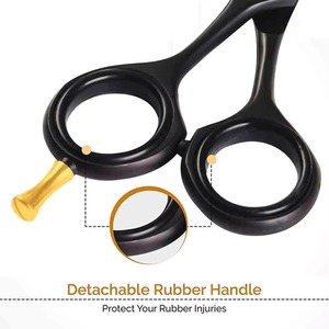 Tijeras de Peluquería Profesionales de Acero Inoxidable con Hojas Afiladas, para Diestros, No Plegables, Ligeras y Ecológicas - Product Image 2