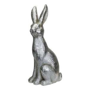 <b>Antique</b> Rabbit Sculpture Easter Ornament Model Casted Rabbit Figurine Home Garden Decoration Bunny Sculpture Handcrafts - Product Image 3