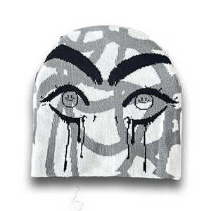 Gorro de punto de una sola capa cálido de otoño para hombres y mujeres, gorros deportivos al aire libre de diseñador personalizado con alta elasticidad - Product Image 3