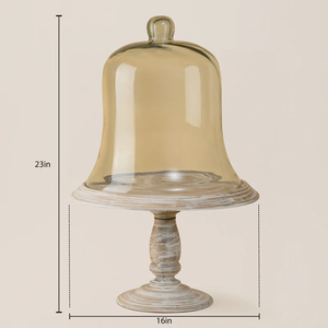 Support à gâteau en bois artisanal fabriqué par un fabricant OEM, table de service artisanale, présentoir de cuisine, salle à manger, fête, unique - Product Image 2
