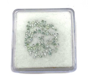 Lote de piedras preciosas sueltas de corte redondo de Alejandrita natural de 1,25 MM, piedras preciosas facetadas de Alejandrita de alta calidad - Product Image 4