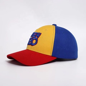 Casquette de baseball personnalisée avec logo, style sportif urbain, en coton, ajustable, unisexe, streetwear courant, prix direct usine en gros - Product Image 1