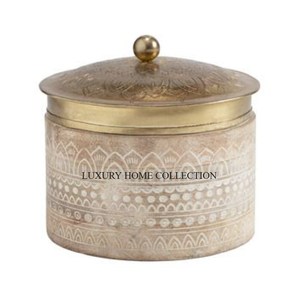 Caja dulce de base de trabajo de madera y fregona de calidad superior para bodas, fiestas, festivales, embalaje de regalo con trabajo de diseño decorativo - Product Image 3