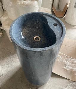 Alta calidad para baño Cemento Lavabo Redondo Nuevo estilo 2025 Hecho en Vietnam Durable - Product Image 4