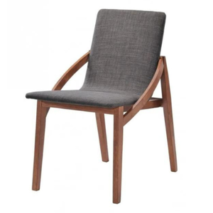 Sillas de comedor con marco de madera de estilo japonés, sillas de comedor sin brazos, muebles minimalistas modernos para sala de estar y comedor - Product Image 4