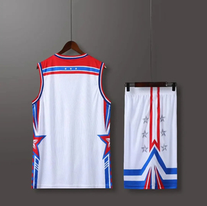 Tenue de basketball de haute qualité, nouveau style, meilleure vente, personnalisable avec votre propre logo, respirante, grandes tailles, 100% polyester, faible MOQ - Product Image 4
