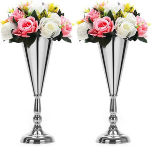 Nouveauté Vases à fleurs de taille moyenne de couleur chrome de la meilleure conception Vases à fleurs décoratifs de qualité supérieure en gros en provenance d'Inde - Product Image 3