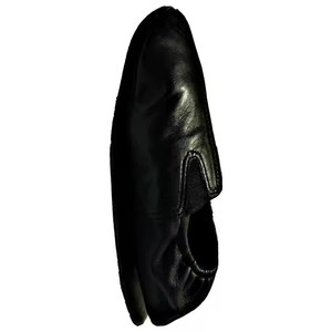 2025 Latest Design <b>Men's</b> Casual <b>Leather</b> Socks Black Color Fleece Lining Handmade Soft Natural <b>Leather</b> <b>Slipper</b> for <b>Men</b> and Women - Product Image 3