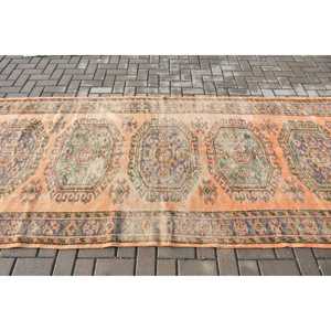 พรมวินเทจ 4.3x7.8 ฟุต (130x239 ซม.) ลายพรางสีส้ม พรมตุรกี - Product Image 3
