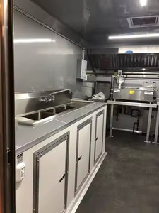 Alta calidad EE. UU. Puesto de comida Camión de comida rápida Pizza Camión Helado Kiosco móvil Café Remolque Taco Concesión Remolque de comida - Product Image 6