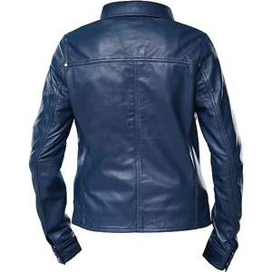 <b>Women</b> Genuine Leather Biker <b>Jacket</b> New Arrivals Fashion Trending High Street Style <b>Women</b> Motorcycle <b>Jacket</b> - Product Image 5