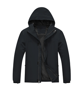 Veste coupe-vent réfléchissante en polyester pour hommes, coupe-vent vintage rétro imperméable, vestes d'extérieur grande taille pour hommes - Product Image 5