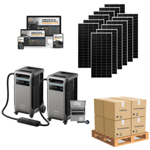 Anker F3800 [PLUS] Kits Dobles - 7,680 Wh / 6,000 W |   Salida de 120V/240V |   Entrada Solar de 6,400W |   Elija su opción de paquete |   5 años - Product Image 1