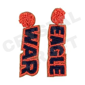 Pendientes colgantes de moda de guerra de águila recién llegados cuentas hechas a mano transfronterizas oro moda creativa compromiso fiestas cristianas - Product Image 1