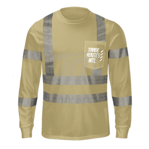 Ensemble de vêtements de travail de sécurité réfléchissants à boutonnage en polyester résistant et durable - Product Image 2