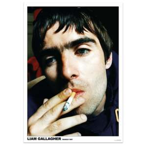 Liam Gallagher Modern Style <b>Poster</b> Munich 1997 Made of Paper for Wall Usage - Product Image 1