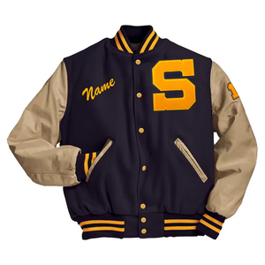 Vestes avec lettres de style unique pour hommes, faciles à porter, coupe ajustée personnalisée, meilleures ventes, impression, valeur très exigeante, vestes avec lettres pour hommes - Product Image 4