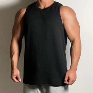 Camiseta Deportiva de Algodón Grueso, Personalizada, Talla Estándar, Lisa, para Entrenamiento - Product Image 5