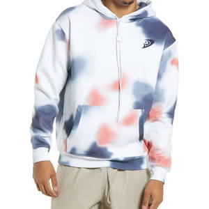 Nouveaux sweats à capuche pour hommes, mode hiver, sur mesure, à manches longues, style décontracté urbain, en polaire unie confortable, tricoté épais gaufré - Product Image 2